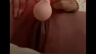 Young Asian girl can’t tend to clit meddle toy, and enjoys orgasm as pussy lips tremble uncontrollably